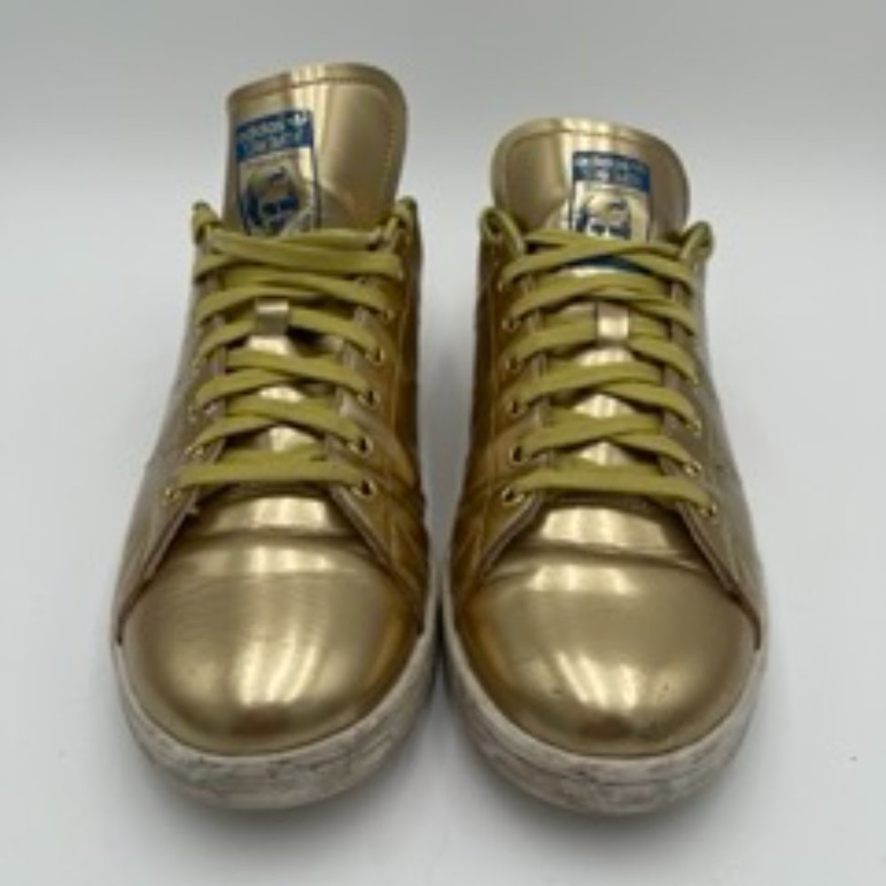 ADIDAS STAN SMITH GOLD SNEAKER - Picture 2 of 5